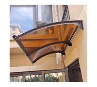 Weatherproof Canopy for Doors & Windows, 120 x 440 cm, Typhoon Level 12 Protection, Ideal for Garden, Entrance, Outdoor Areas - Durable & Stylish Awning