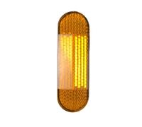 Weatherproof Cat Eye Reflective Sticker Front Fork Leg Reflector Wheel Waterproof Bicycle Side Light for Bike Scooter