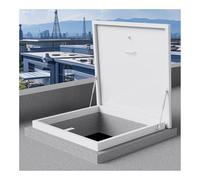 Weatherproof Ceiling Hatch Access DoorMetal Cover with Rubber Seal for Residential & Commercial Use (80 x 80 cm / 31.5 x 31.5 in) High Basement Access Solut