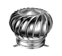 Weatherproof Chimney Cover 100mm for Roof Vents(Extra Thick 110mm) | Galvanized construction, rust resistant, withstands rain snow wind, long lasting outdoor use