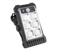 Weatherproof Clip-On Solar Lamp for Garden Fence(19A Solar) | Motion sensor activation, auto on/off, enhanced night safety, driveway path lighting, security boost