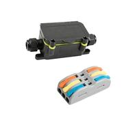 Weatherproof Connector 2/3 / 4 / 5Core Terminals Block with Flame Retardant Housing for Outdoor Power Distribution Join Link