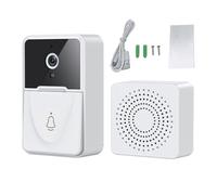 Weatherproof Doorbell Camera with Artificial Intelligence Detection & Two Way Communication for Indoor Outdoor Home Security Doorbell