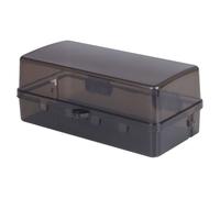 Weatherproof Electrical Box - IP54 Outdoor Power Box Enclosure, Safety Cable Organizer | UV Resistant Waterproof Socket Cover, Lock System Wire Box, Anti-Splash Plug Storage For Porch, Lawn, Fence