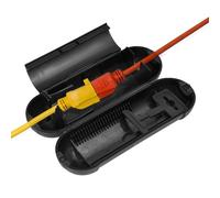 Weatherproof Electrical Box - Outdoor Plug Protector, Sealed Cord Cover | Extension Cord Safety Case, Waterproof Plug Cover, Ideal for Holiday Lighting, Outdoor Events, and Easy Installat
