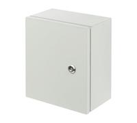 Weatherproof Electrical Box Wall Mount - IP55 Waterproof Outdoor Junction Box with Lock Electronic Equipment Enclosure Box for Garage, Garden & Home - 25x15x30cm