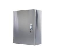 Weatherproof Electrical Boxes, Metal Junction Box 304 Stainless Steel Project Box Enclosure Control Box, Solar Pv Combiner Box Power Distribution Box, Pool Electrical Box with Galvanized Steel Plate