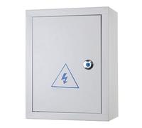 Weatherproof Electrical Junction Box, Lockable Wall-Mounted Enclosure with Heat Dissipation and Cable Management for Outdoor and Indoor Use