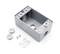 Weatherproof Electrical Outlet Cover Bundle Strong Reliable Package Include Wide Application for Multiple Outlet Configurations (3/4")