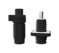 Weatherproof Energy Storage Connector for 120A/200A, for Industrial and Household Energy Storage Systems (200A-black)