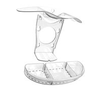 Weatherproof Feeding House High Capacity Birds Feeders Feeders For Wild Birds For Nature Lovers Transparenst Bird