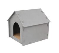 Weatherproof Feline Den, Insulated Winter Sanctuary, Reliable with Enclosed Feature, Durable Sleeping Box, Secure Habitat with Modern Style, Animal Shelter for Backyard