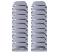 Weatherproof Fence Post Covers for Standard For 4x4 Inch Posts Simple Installation Process Available in 20 or 40 Pack (20pcs)