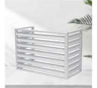 Weatherproof Freestanding Air Conditioner Cover For Outdoor Air Conditioning Units(White,THREE SIDES-110CM)