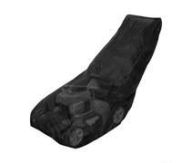 Weatherproof Lawn Mower Cover with 210D Oxford Cloth Material Drawstring and Storage Bag for Reliable Outdoor Protection (193 * 112 * 64cm)