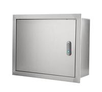 Weatherproof Lockable RecessWallMountElectrical Enclosure Box Outdoor Junction Box Hid Cabinet for Home & Commercial InWall Outlet Cable Management Solution