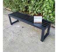 Weatherproof Metal Garden Bench for 2-3 People, Heavy-Duty Outdoor Furniture, 400kg Load Capacity, Perfect for Garden, Balcony, Patio - 150 x 40 x 45 cm