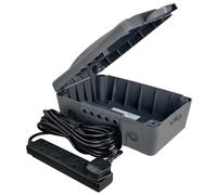 Wbxbfg10B Weatherproof Box And 10M 4 Gang Extension Lead Black WBXBFG10B-MP