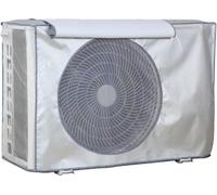 Weatherproof Outdoor Air Conditioner Cover - Durable Oxford Fabric For Mini Split Heat Pump Units, Full Protection For Condenser & Compressor, All-season Shield Silver 85x32x57cm
