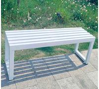 Weatherproof Outdoor Bench,Person Garden Seating, Wood and Metal Patio Lounge Chair for Farmhouse, Entryway, Lawn