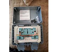 Weatherproof Outdoor Socket Box, 13A 220V-250V, IP-Rated Electrical Enclosure with Installation Instructions