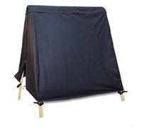 Weatherproof Patio Swing Cover for 3 Seat For Outdoor A Frame Swings, Heavy Duty 420D Oxford Fabric Cover with Ventilation and Secure Zipper Closure