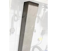 Weatherproof Pipe Cover Kit - Pipe Trunking for Exposed AC Hose & Mini Split Ducting - Easy to Cut Sturdy Enclosure for Bathroom Pipework