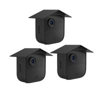 Weatherproof Protective Skin Cover with Hat Brim for All-New Blink Outdoor 4 Smart Security Camera