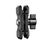 Weatherproof Quick Release Aluminum Camera Mounting Arm with 25mm Ball Joint Shockproof Structure for Outdoor Filming Outdoor Sports Video Stabilizer