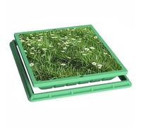 Weatherproof Resin Cover for Round/Square Septic Tank Pit Base Garden Waste Management Solution Outdoor Accessory for Efficient Drainage