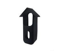 Weatherproof Silicone Case for Blink Video Doorbell 2025 Model, Protection Against Rain and Dust with Precise Button Access (Black)