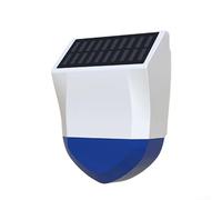 Weatherproof Solar Powered Alarm For Tuya For ZigBee Outdoor Use With ABS Body And Integrated Sound And Light Functions