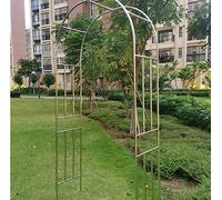 Weatherproof Stainless Steel Garden Arch Rose Heavy-Duty 1.2-3.5m Adjustable Spalier Bogen for Outdoor Decoration Durable Garden Arbor 2.2x2.4m Steel Frame