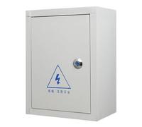 Weatherproof Steel Electrical Enclosure Box, Wall-Mounted Junction Box with Locks for Indoor/Outdoor Use, Durable Distribution Box (Size: 25x30x16cm)