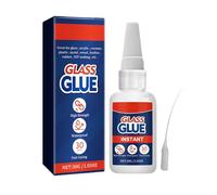 Weatherproof Super Glue,Glass Repair Adhesive,Glass Bond,Clear Repair Glue for Craft,Jewelry & Mirror,For Long-Term Reusability,Easy to Use,30g