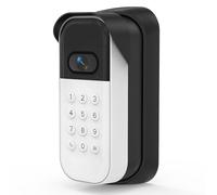 Weatherproof Swivel Mount for myQ Smart Garage Video Keypad, Left/Right Adjustable Angle Mounting Bracket for myQ Easy to Install (Video Keypad is NOT Included) (Black)