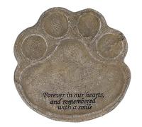 Weatherproof Synthetic Resin Pet Memorial Stone, DIY Deco Pet Tombstone, Suitable for Indoors and Outdoors, Ideal for Remembering Loved Pets