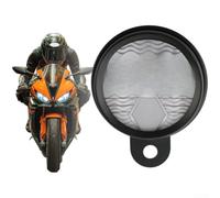 Weatherproof Tax Disk Case 87mm for All Motorbikes(Black)