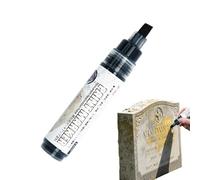 Weatherproof Tombstone Marker Pen, 8.5mm Broad Tip Permanent, with High Coverage Stone Writing Pen, Monument and Memorial Use, Suitable, Minimal Durable Design, for Granite Marble and Concrete Uses