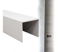 Weatherproof U.S. Pipework Concealer Box, Cover for Cooker Vent & Kitchen Gas Lines, Wall Ducting Enclosure Hider, 60 x 18cm (24 x 7.1in)
