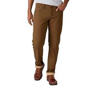 Weatherproof Vintage Mens 1948 Fleece-Lined Jeans Classic Straight Leg, Tan, 38W x 30L