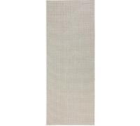 THE RUGS Weatherproof Plain Rug - Indoor Outdoor Durable Easy Clean Minimalist in White | Size: 80 cm x 200 cm THE RUGS White 80 cm x 200 cm