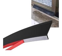 Weatherproof Window Drip Edge Seal - Strong Adhesive Rubber Weather Bar for Rain Diversion - Waterproof Strip for Casement Windows & Vehicles - 4m (13.1ft)