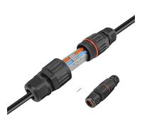 Weatherproof Wire Connector - Cable Joiner, Sealed Outdoor Adapter | Heavy-Duty Electrical Splice Kit, Insulated Junction Box for Lighting, Waterproof Coupler for Wiring, Rugged Outdoor