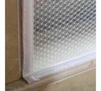 Weatherproofing Window Insulation Kit for Winter,Thermal Insulated Curtain,Winter Plastic Thermo Cover Window Insulating Film,Draught Excluder,Dust Proof,Custom,130-200cm(150x120cm(59x47in))