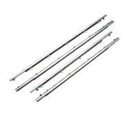 Weatherstrip Chrome Rubber Door Moulding Trim Outer Window Glass Seal Belts for CR-V 2007 2008 2009 2010 2011 IENQBVL