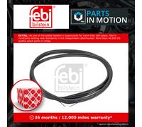 Weatherstrip Door fits BMW 335 F30, F31 3.0 11 to 15 N55B30A 51727303968 Febi