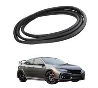 Weatherstrip for Civic 2016-2021 OE: 72815/72315/72355-TET-H01 72855-TET-A01, Car Door Protector Against Scratches Rubber Sealing Strip Edge Guard Accessories,Full Set of Four Pieces