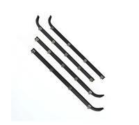Weatherstrip Kit Compatible for Ford F-150 F-250 F-350 Bronco 1987-1996 4-Piece Set Front Inner Outer Window Molding Sweep Felt Trim Seal