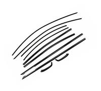 Weatherstrip Molding Trim Compatible With Maserati For Ghibli 2014 2015 2016 2017 2018 2019 2020 2021 2022 2023 2024 Car Window Trim Seal Strip Cover Accessories